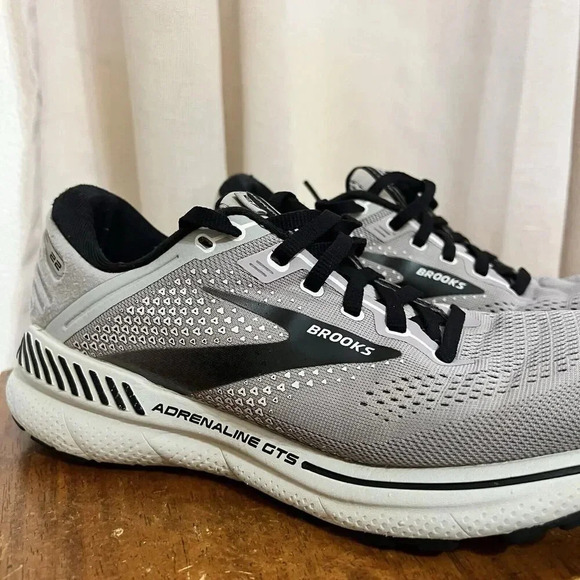 Brooks Adrenaline GTS 22 1103661D012 Alloy Gray Running Shoes Mens 8 Medium - Picture 3 of 12